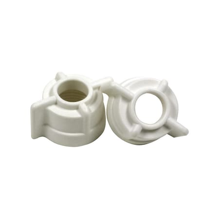 Plumb Pak Plumb Pak Faucet Coupling Nut 1/2 in. Plastic 2 pc PP800-81